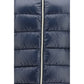 Blue Polyamide Full-Length Jacket