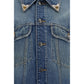 Blue Cotton Denim Jacket