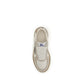 Beige Calf Leather Bos Taurus Sneakers