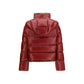 Multicolor Goose Down Full-Length Jacket