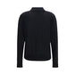 Black Cashmere Polo Shirt