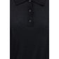 Black Cashmere Polo Shirt