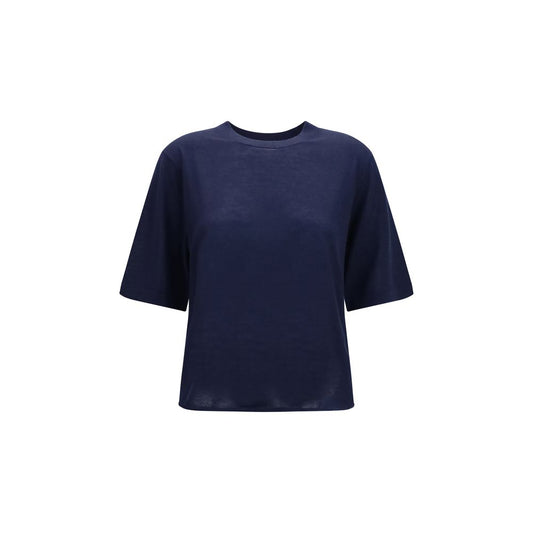 Blue Cashmere T-Shirt