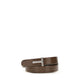 Brown Calf Leather Bos Taurus Belt