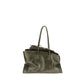 Bicolor Calf Leather Bos Taurus Shoulder Bag
