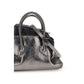 Gray Calf Leather Bos Taurus Handbag