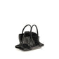 Black Calf Leather Bos Taurus Handbag