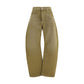 Brown Cotton Jeans Denim