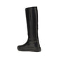 Black Calf Leather Bos Taurus Flat Boots