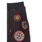 Blue Knit Women Pants