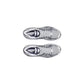 Gray Synthetic Athletic Sneakers