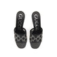 Black Polyamide Mules