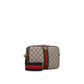 Beige Cotton Shoulder Bag
