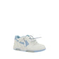 White Calf Leather Bos Taurus Athletic Sneakers