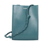 Green Leather Crossbody Bag