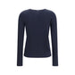 Blue Lyocell Sweatshirt