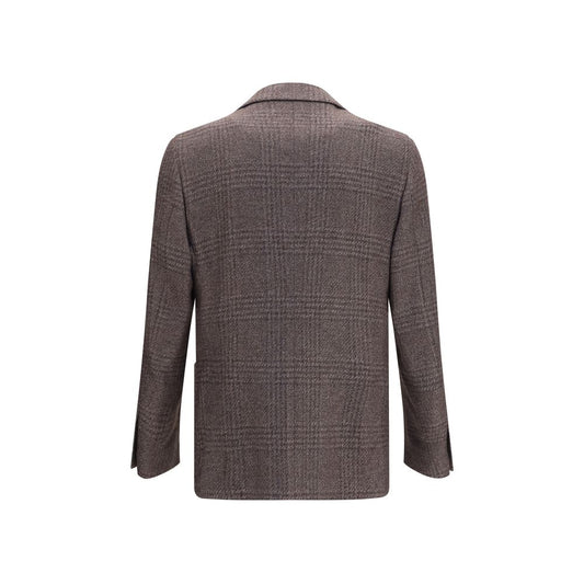 Brown Wool Oves Aries Blazer