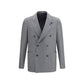 Gray Wool Oves Aries Full-Length Jacket