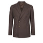 Brown Wool Men Jacket