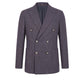 Blue Wool Men's Jacket