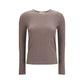Brown Lyocell Sweatshirt