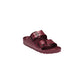 Bordeaux EVA Flat Sandals