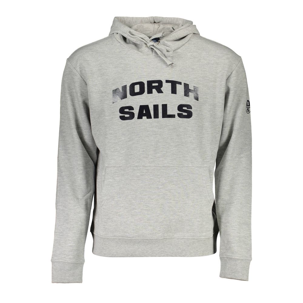 Grigio Cotton Men Sweatshirt