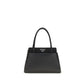 Black Calf Leather Bos Taurus Handbag