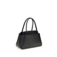 Black Calf Leather Bos Taurus Handbag