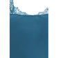 Blue Acetate Long Dress