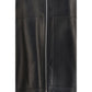 Black Lamb Ovis Aries Aries Leather Jacket