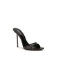 Black Calf Leather Bos Taurus Mules