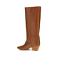 Brown Calf Leather Bos Taurus Ankle Boots