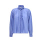 Blue Cotton Blouse