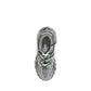 Gray Polyethylene Athletic Sneakers