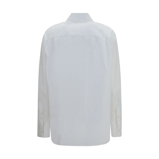 White Cotton Dress Shirt