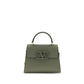 Bicolor Calf Leather Bos Taurus Clutch Bag