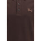 Brown Cotton Polo Shirt