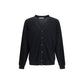 Black Wool Oves Aries Cardigan