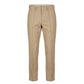 Beige Cotton Mens Pants