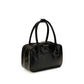 Black Calf Leather Bos Taurus Handbag