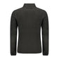 Black Polyester Men Sweater