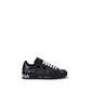 Black Calf Leather Bos Taurus Athletic Sneakers