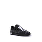 Black Calf Leather Bos Taurus Athletic Sneakers