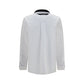 White Polyester Dress Shirt
