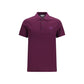 Purple Cotton Polo Shirt