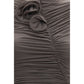 Gray Copper Cocktail Dress