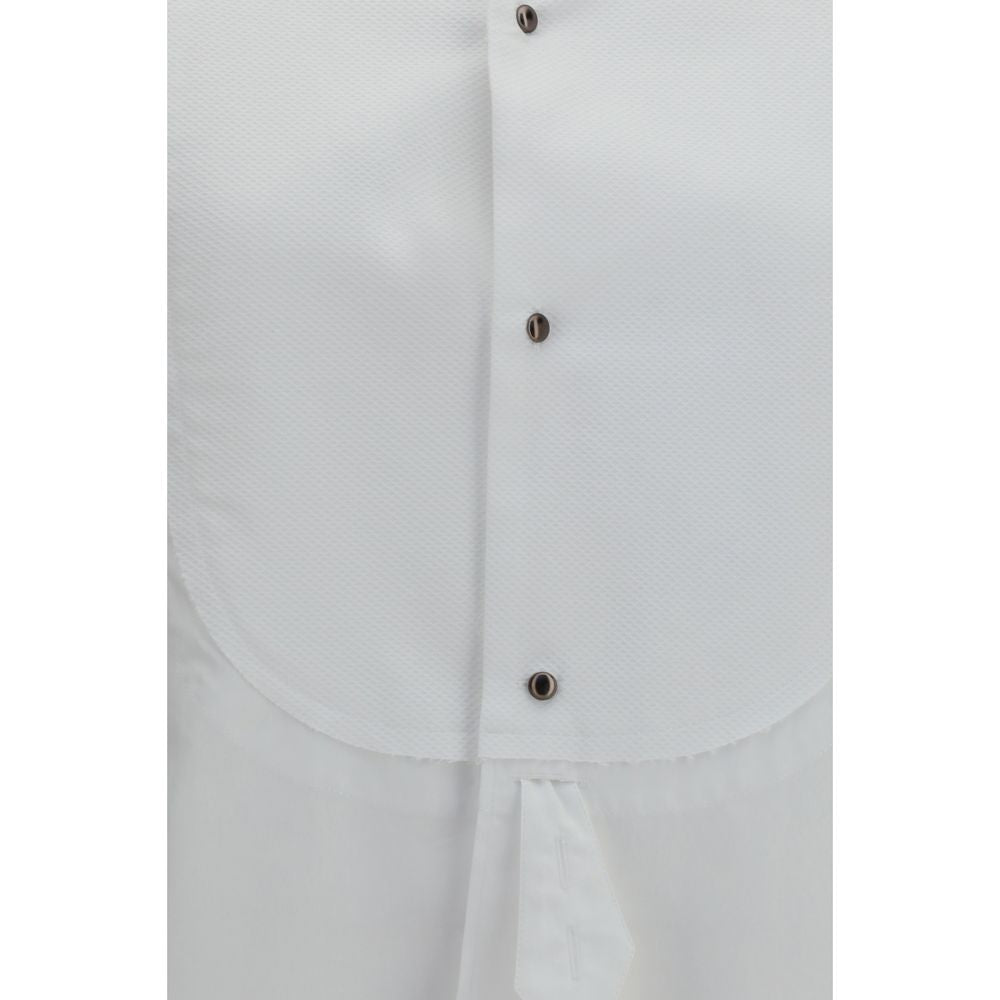 White Cotton Dress Shirt