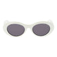 White Acetate Sunglasses