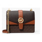 Brown Canvas Crossbody Bag